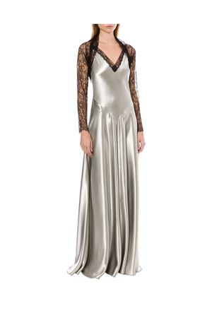 Abito lungo in raso ALBERTA FERRETTI | A040966271483
